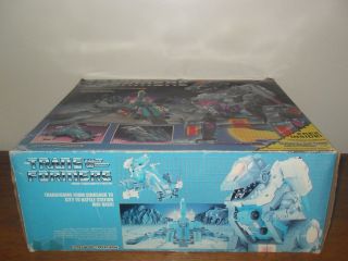 transformers g1 vintage trypticon 100 complete electronics work box 12