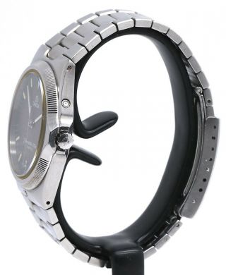 Ω Ω OMEGA Seamaster 120m Quartz 1337 Vintage Tropical Dial 1980 ' s Wristwatch Ω Ω 6