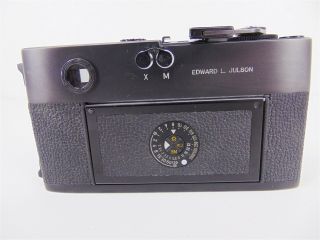 Vintage Leica M5 Black 35mm Rangefinder Film Camera Body Only No.  1347313 4
