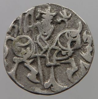 Ancient India Samanta Deva Silver Drachm Oy 225