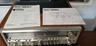 Pioneer Sx - 980 Vintage Receiver -