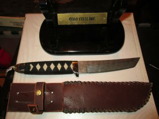Vintage Imperial Tanto " Damascus " By Cold Steel 0529/1000 Limited Edition