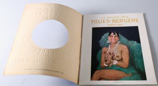 Rare & Spectacular Folies Bergere Program 1926 Josephine Baker Showgirls Paris 3