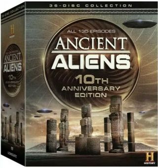 Ancient Aliens All 135 Episodes Dvd 10th Anniversary Edition
