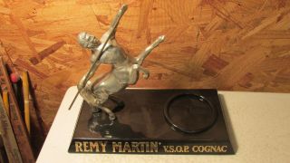 Vintage Remy Martin V S O P Cognac Metal Statue No.  2