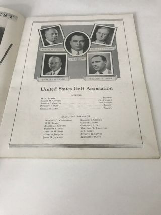 Vintage Golf Memorabilia / 35th National Amateur Championship Program / 1931 7