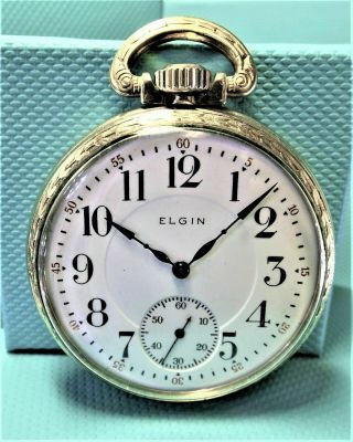 Rare Elgin Railroad 1904 Grade 280 Pocket Watch