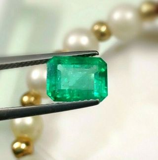 2.  74 Ct Natural Emerald Zambian Rings Estate Vintage Antique