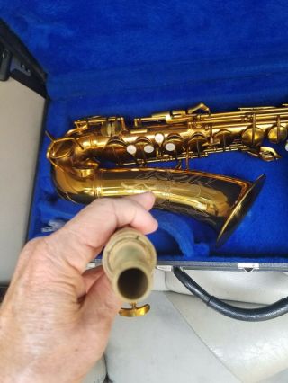 Conn 6m Naked Lady Alto Saxophone - Vintage M275392A - 1937 (without mouthpiece) 10
