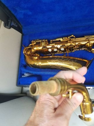 Conn 6m Naked Lady Alto Saxophone - Vintage M275392A - 1937 (without mouthpiece) 11
