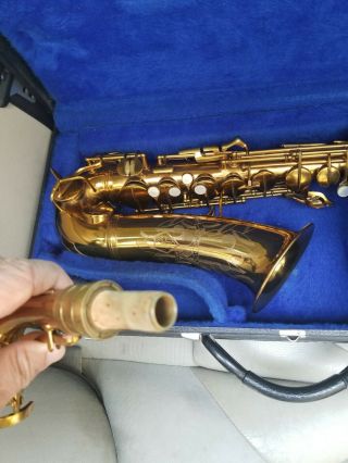 Conn 6m Naked Lady Alto Saxophone - Vintage M275392A - 1937 (without mouthpiece) 12