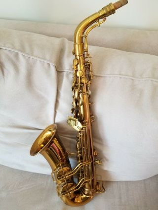 Conn 6m Naked Lady Alto Saxophone - Vintage M275392a - 1937 (without Mouthpiece)
