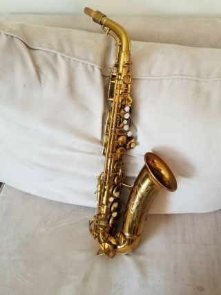 Conn 6m Naked Lady Alto Saxophone - Vintage M275392A - 1937 (without mouthpiece) 2