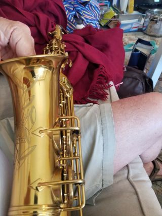 Conn 6m Naked Lady Alto Saxophone - Vintage M275392A - 1937 (without mouthpiece) 4