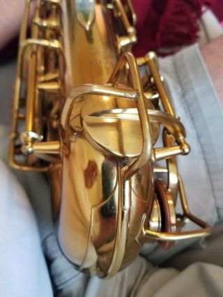 Conn 6m Naked Lady Alto Saxophone - Vintage M275392A - 1937 (without mouthpiece) 5