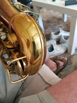 Conn 6m Naked Lady Alto Saxophone - Vintage M275392A - 1937 (without mouthpiece) 8