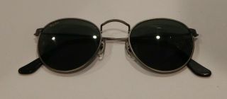 Vintage B & L Ray Ban W1575 Antique Pewter 47/20 Sunglasses Old Stock 353