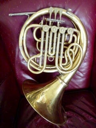 Vintage Meister Hans Hoyer F/ Bb Double French Horn