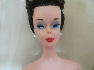 Vintage Barbie 4 brunette ponytail solid tm body TLC 2