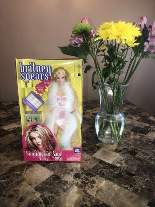 Britney Spears Very Rare Singing For You “lucky” Fashion Doll 2001 Minty