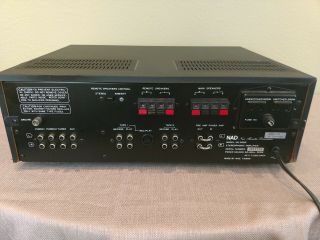 Vintage 1970s NAD 3080 Stereo Integrated Amplifier/ Sounds great / Needs TLC 7