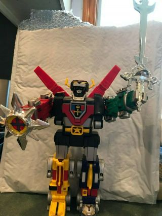 Voltron Complete With Sword Shield Missile Minifigures 1998 Vintage Trendmasters