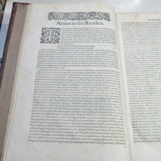 PLUTARCH ' S LIVES OF THE NOBLE GRECIANS & ROMAINES/1612/THICK FOLIO/RARE 12