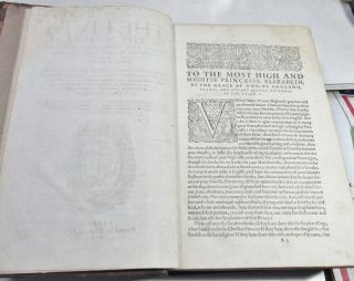 PLUTARCH ' S LIVES OF THE NOBLE GRECIANS & ROMAINES/1612/THICK FOLIO/RARE 6