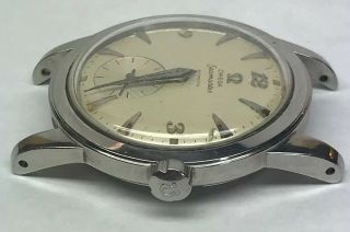 1949 Vintage Omega Seamaster Steel 2576 - 13H Caliber 342 Automatic Watch Head 6
