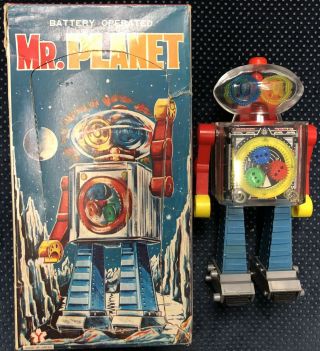 Rare Mr Planet Robot / Yonezawa /japan/mib