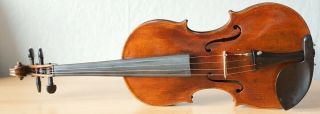 old violin 4/4 geige viola cello fiddle label SANCTUS SERAPHIN 2