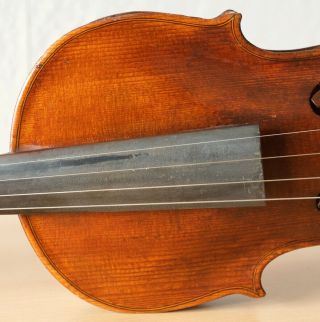 old violin 4/4 geige viola cello fiddle label SANCTUS SERAPHIN 4