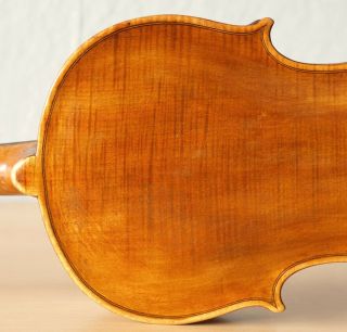 old violin 4/4 geige viola cello fiddle label SANCTUS SERAPHIN 8
