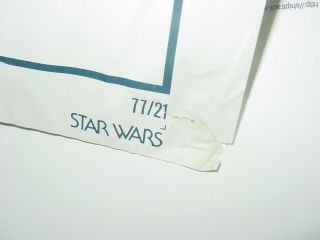VINTAGE 1977 STAR WARS MOVIE POSTER STYLE A (FOLDED) 26 