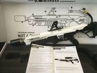 The Boring Company Not a Flamethrower Low SN Rare,  Fire Extinguisher 7