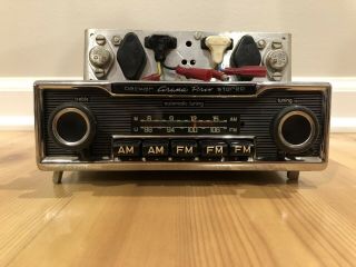 Vintage Becker Autoradio Grand Prix Stereo Mu Car Radio W/ Amplifier 12 Volts