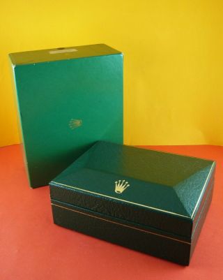Vintage Rolex Gmt Master 1675 Green Box Set W/ Inner Green Box 11.  00.  2.  Ca 1960s