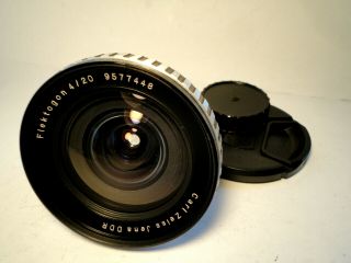 M42 Carl Zeiss Jena Flektogon 4/20 Top Zebra Vintage Lens F4 20mm