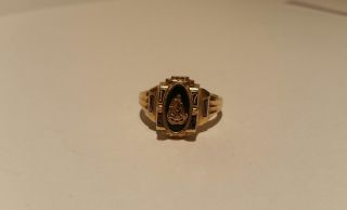 Vintage 1972 Maryvale High School Class Ring 10k Gold 5 Grams Size 8