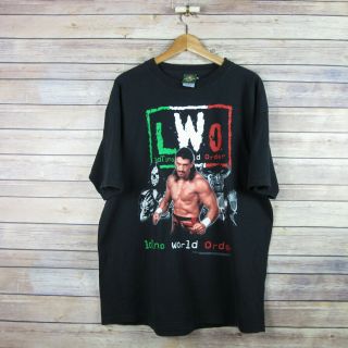 Lwo Eddie Guerrero Rare Vintage 1990s T Shirt Sz Xl Wcw Wwf Wrestling Ecw 1998