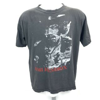 Vtg Jimi Hendrix Experience Electric Ladyland Size Large T Shirt Banned Cover