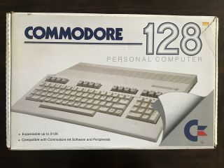 Vintage Commodore 128 Personal Home Computer - -
