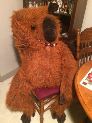 Vintage Dakin Koko Elegante Orangoutang Huge Life Size Stuffed Animal
