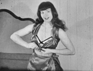 16mm ORIG - RARE BettIe Page - Spanking - Bondage - S&M 1950s nudie cuties. 3