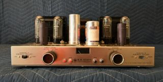 Vintage Hh Scott Lk - 150 Stereo Vacuum Tube Power Amplifier Kit For Restoration