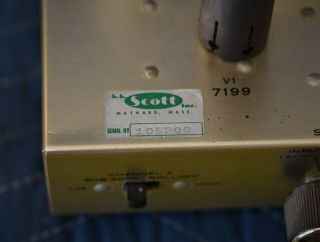 Vintage HH Scott LK - 150 Stereo Vacuum Tube Power Amplifier Kit For Restoration 3