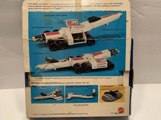 1978 Vintage Battlestar Galactica COLONIAL SCARAB Figure And Missiles 8