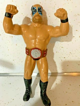 Wwf Wwe Wrestling Vintage Ljn Warlord Figure 1989 Titan Sports Exc W A Belt