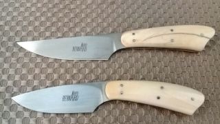 Vintage Arno Bernard Baby Warthog Tusk Fixed Blade Knife.