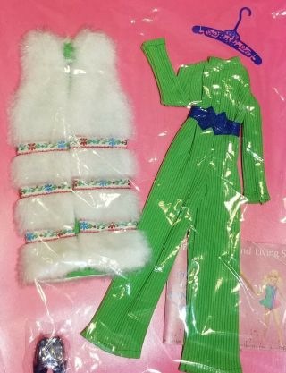 Vintage Mod Barbie Outfit 1971 Wild Things 3439 Nrfp Extremely Rare